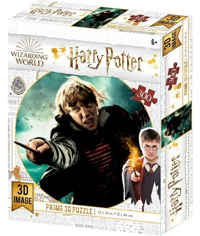 PRIME 3D Puzzle Harry Potter: Ron Weasley 3D 300 dielikov