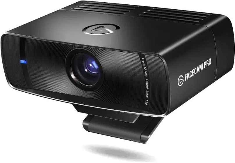 Webkamera Elgato Facecam Pro, s rozlíšením 4K (3840 x 2160 px), uhol záberu 90°, automatic