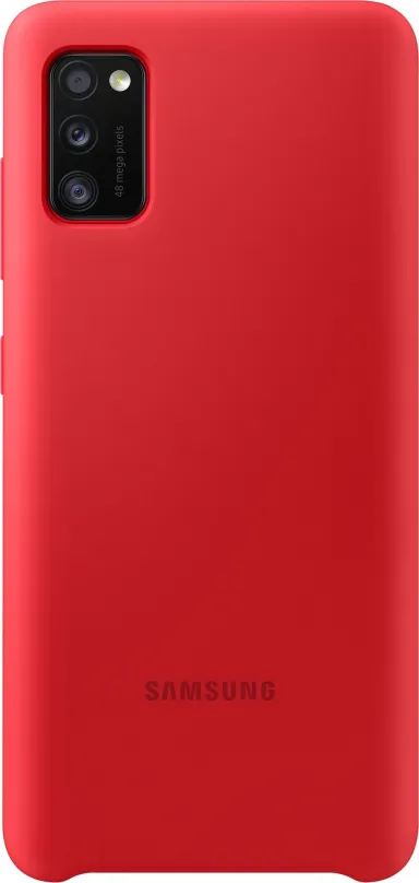 Kryt na mobil Samsung Galaxy A41 Silikónový zadný kryt pre Galaxy A41 červený