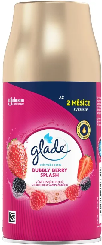 Osviežovač vzduchu GLADE Automatic Bubble Berry Splash náplň 269 ml