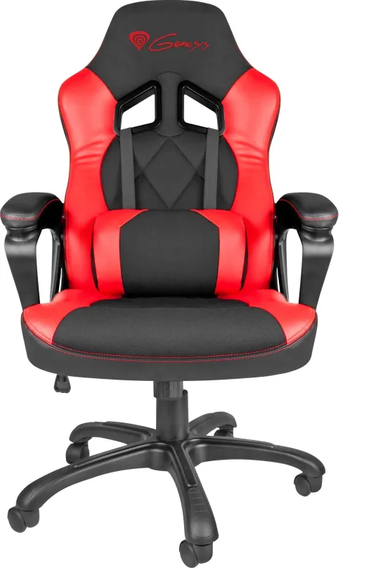 Herné stoličky Genesis NITRO 330 čierno-červené
