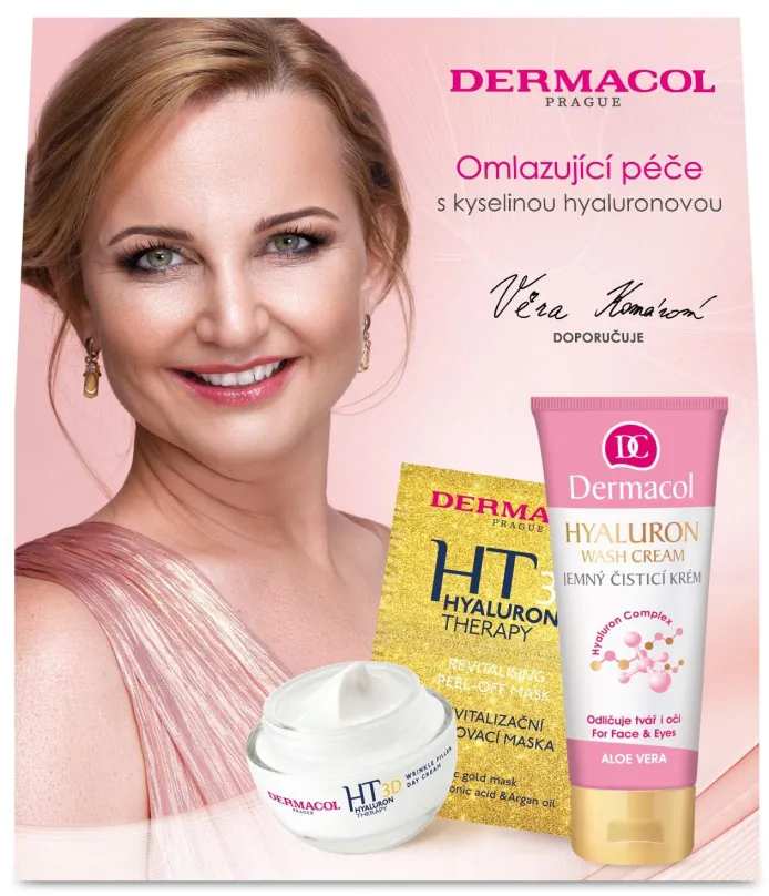 Darčeková kozmetická sada DERMACOL Hyaluron Therapy Set 200 ml