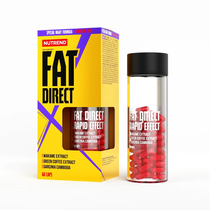 Spaľovač tukov Nutrend Fat Direct, 60 kapsúl