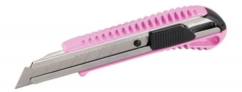 Odlamovací nôž Nôž odlamovací ALU, 18 mm, ružový