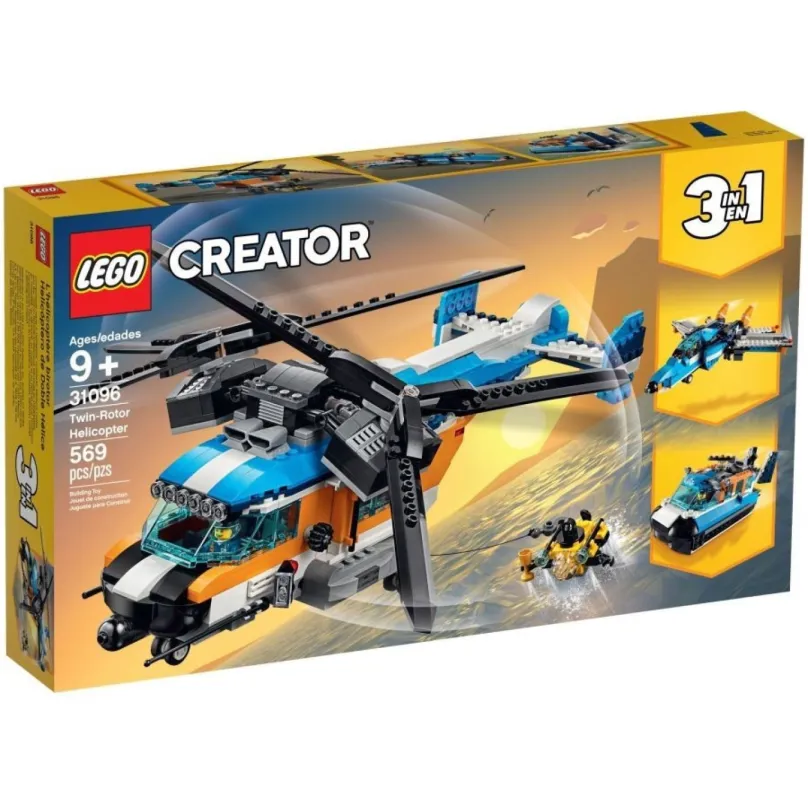 LEGO stavebnice LEGO Creator 31096 Helikoptéra s dvoma rotormi