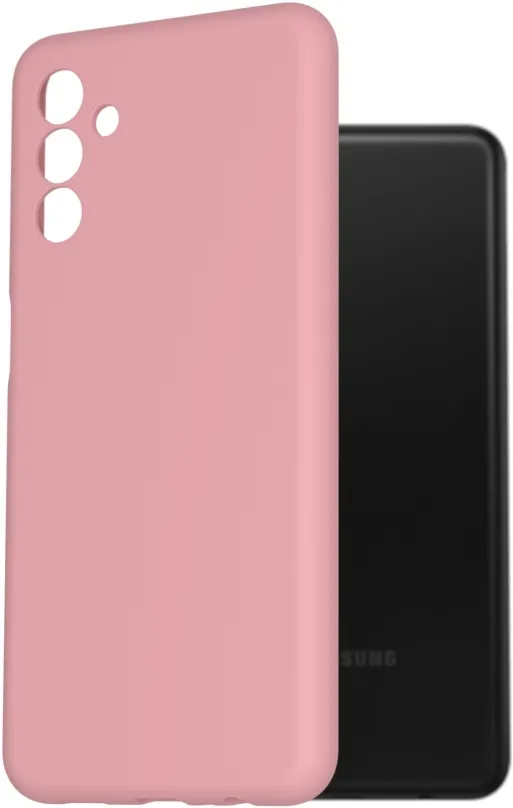 Kryt na mobil AlzaGuard Premium Liquid Silicone Case pre Samsung Galaxy A13 5G ružové