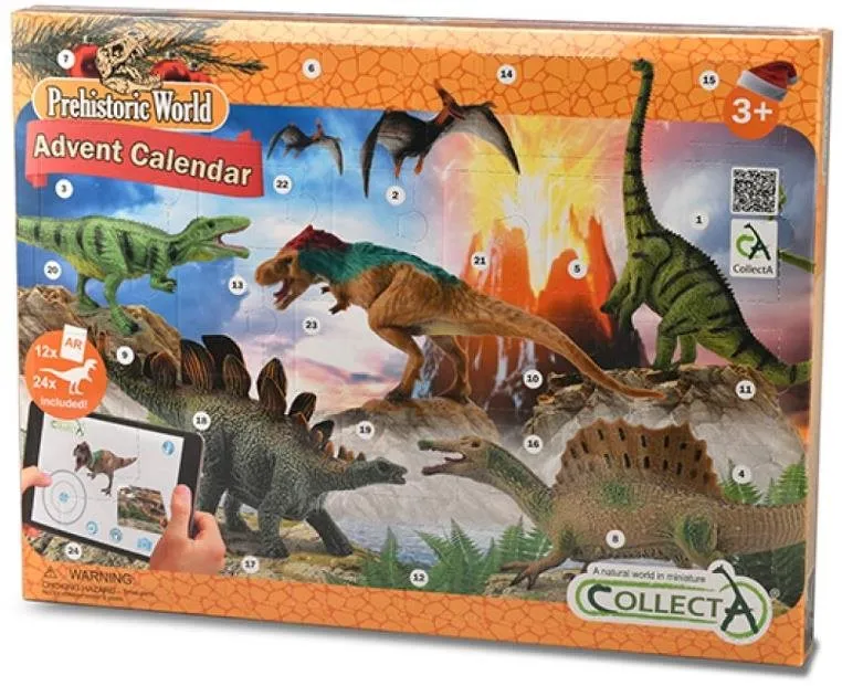 Adventný kalendár COLLECTA Dinosaurie
