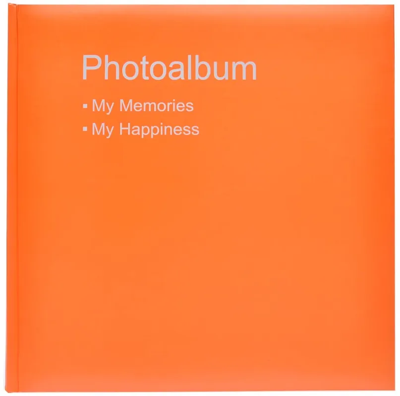 Fotoalbum KPH klasické Conception oranžové, , pre fotografie s rozmermi 9 × 13 cm, 10 × 1
