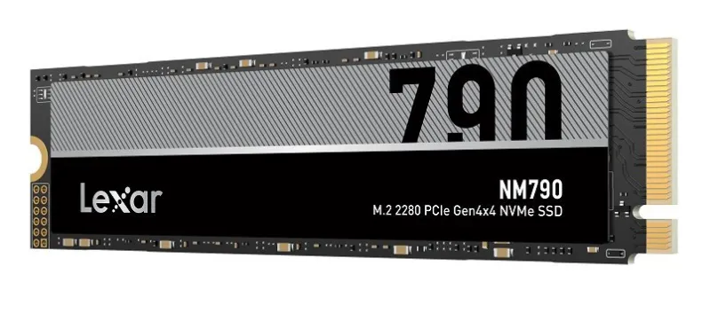 Lexar SSD NM790 PCle Gen4 M.2 NVMe - 4TB (čítanie/zápis: 7400/6500MB/s)