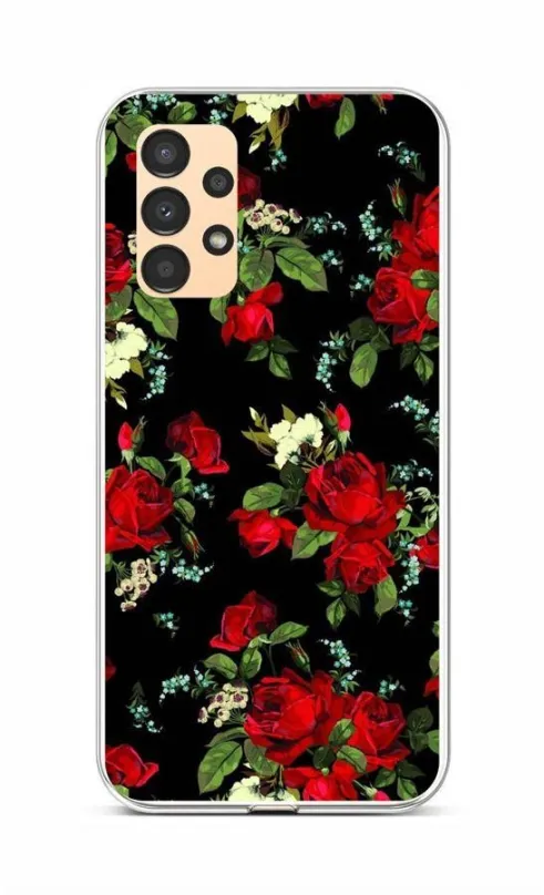 Puzdro na mobil TopQ Kryt Samsung A13 Kvety ruží 85215