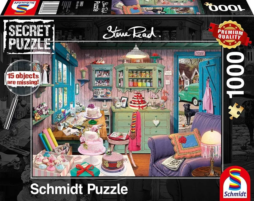 Puzzle Schmidt Secret puzzle Babičkin izba 1000 dielikov