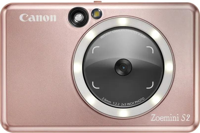 Instantný fotoaparát Canon Zoemini S2 ružovozlatá