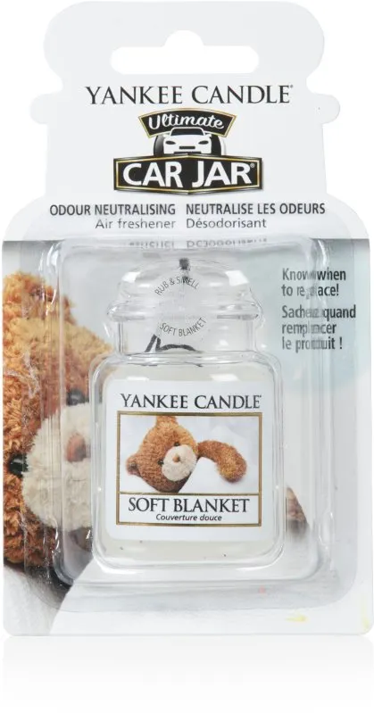 Vôňa do auta YANKEE CANDLE Soft Blanket 24 g