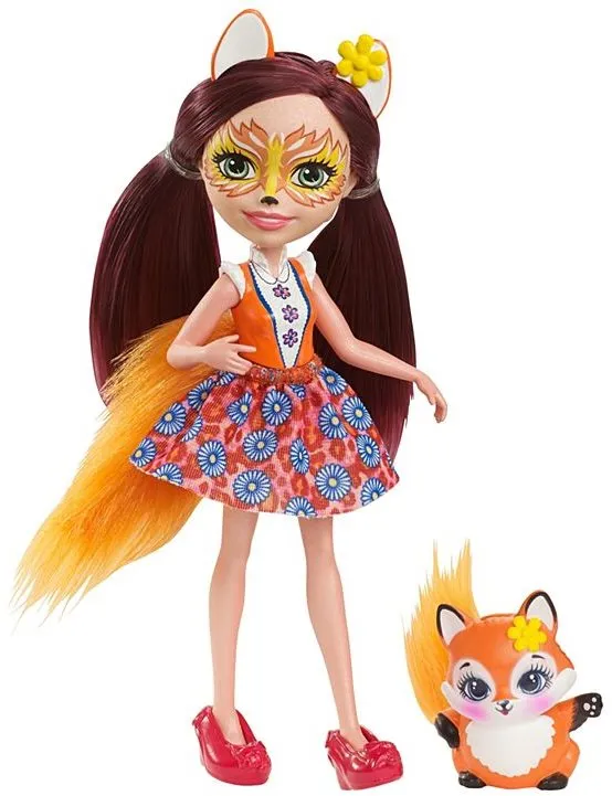ENCHANTIMALS Bábika so zvieratkom Felicity Fox, Mattel DVH89