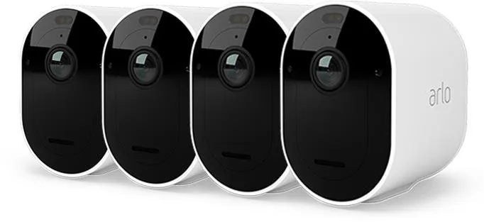 IP kamera Arlo Pro 5 Outdoor Security Camera - (4 ks) - Biela