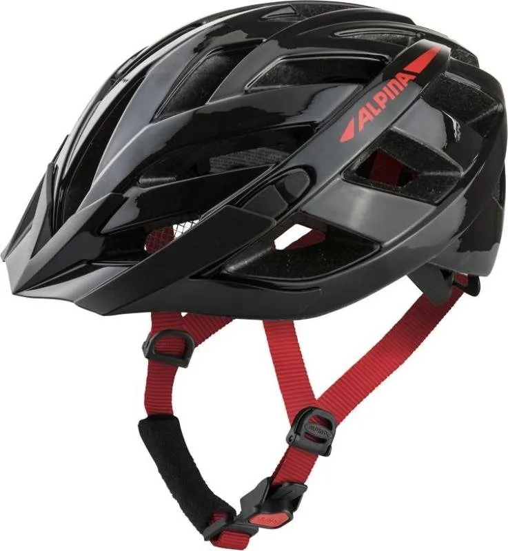 Helma na bicykel Alpina Panoma 2.0 black-red gloss 56-59 cm