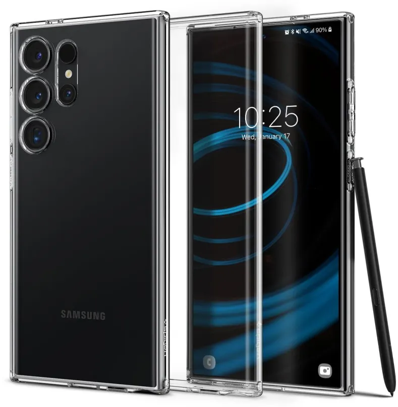 Kryt na mobil Spigen Liquid Crystal Crystal Clear Samsung Galaxy S24 Ultra