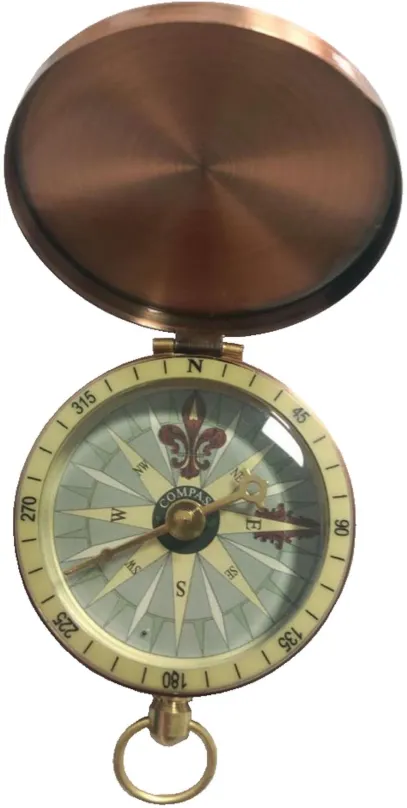 Kompas Acra Kompas s celokovovým puzdrom