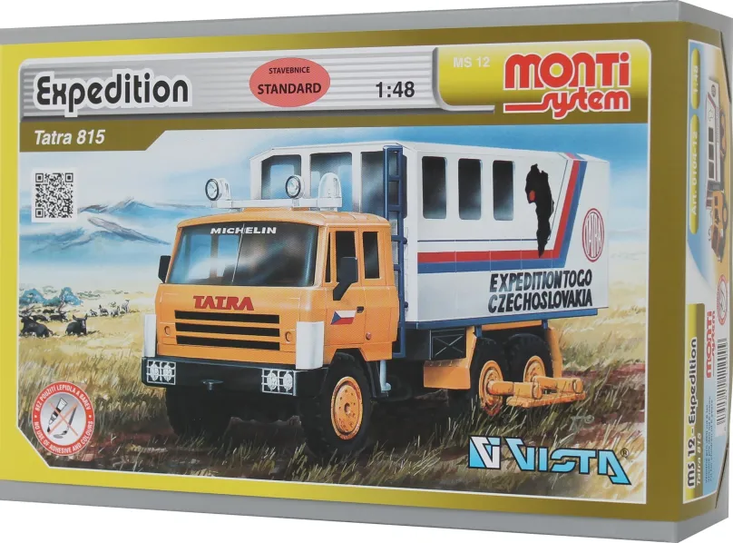 Model auta Monti System MS 12 – Expedition, mierka 1: 48, z moderného obdobia, 50 dielikov