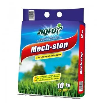 Trávnikové hnojivo AGRO Mech - stop s hnojivým účinkom 10 kg