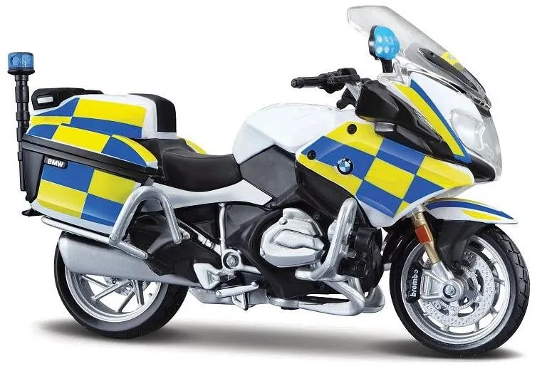 Auto Maisto Policajný motocykel BMW R 1200 RT UK 1:18