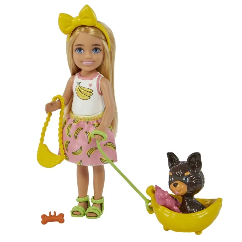 Barbie Chelsea™ so psíkom, Mattel HGT11