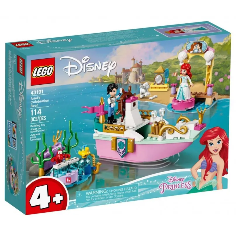 LEGO stavebnice LEGO Disney Princess 43191 Arielina slávnostné loď