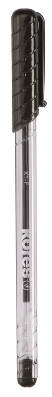 Guľôčkové pero KORES K1 Pen F-0.7 mm, čierne