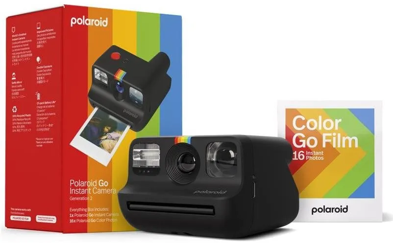 Instantný fotoaparát Polaroid GO Gen 2 E-box Black