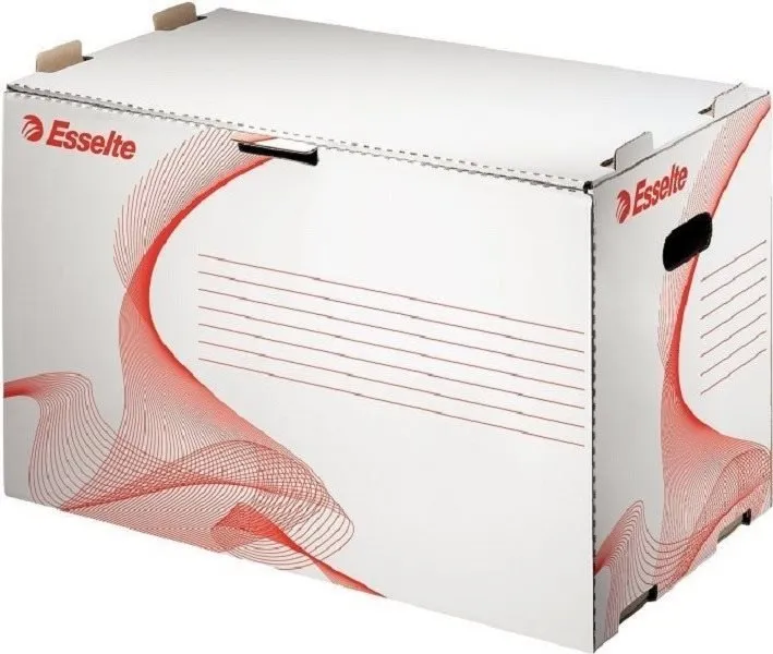 Archivačná krabica ESSELTE Standard, 52.5 x 33.8 x 30.6 cm, biela