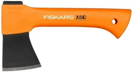 Sekera Fiskars Kempingová sekera X5 (XXS), kempingová, hmotnosť 560 g, tvrdosť tela hlavy