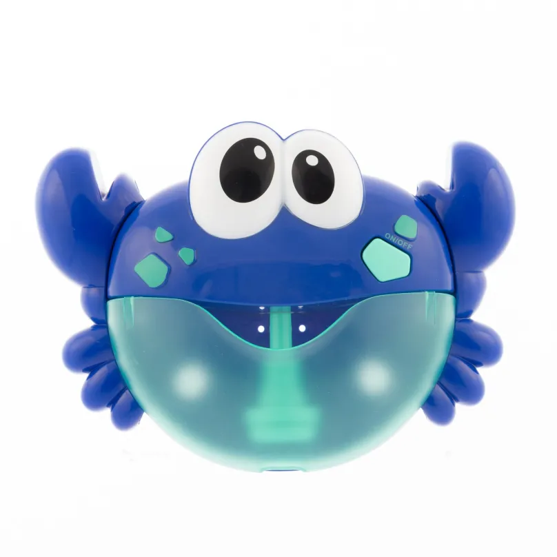 Bublifuk InnovaGoods Crabbly hudobný krab s mydlovými bublinami do kúpeľa