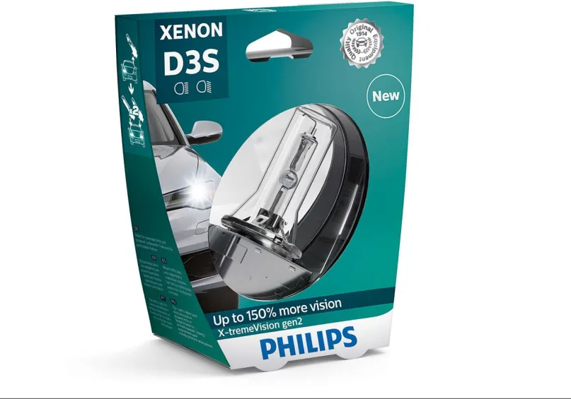 Xenónová výbojka PHILIPS Xenon X-tremeVision D3S 1 ks