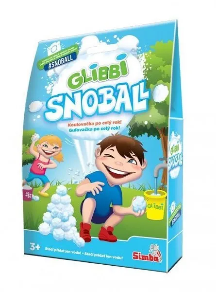 Hračka do vody Glibbi SnoBall, DP10, pre deti, pre chlapcov aj dievčatá od 3 rokov