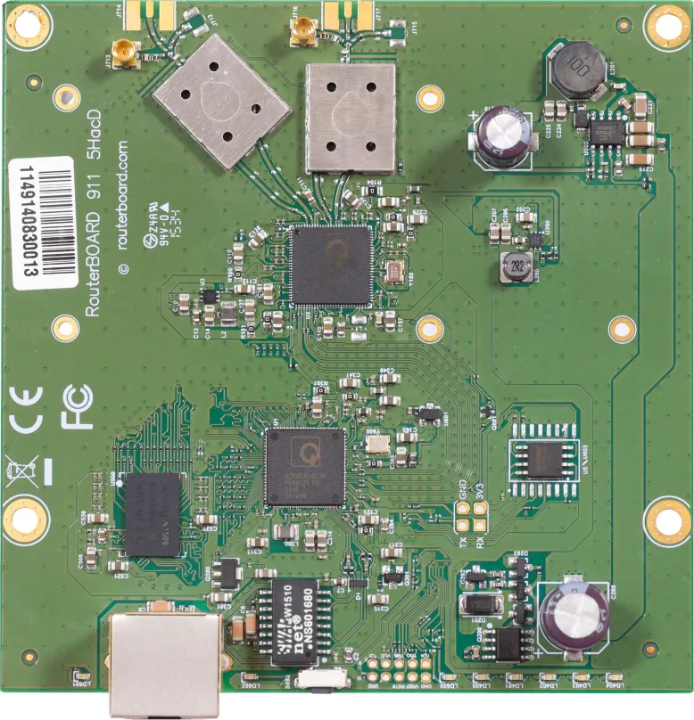 Routerboard Mikrotik RB911-5HacD, WiFi 5, 64 MB RAM, CPU 650 MHz, 1 x LAN 100 Mb/s, napája