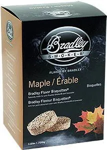 Grilovacie brikety Bradley Smoker - Brikety Javor 48 kusov