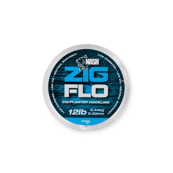 Nash Vlasec NXT Zig Flo 100m 0,28mm 4,5kg 10lb