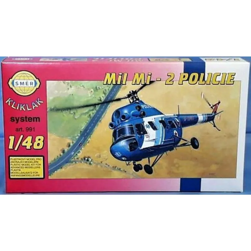 Vrtuľník Mi-2 Polícia 1:48