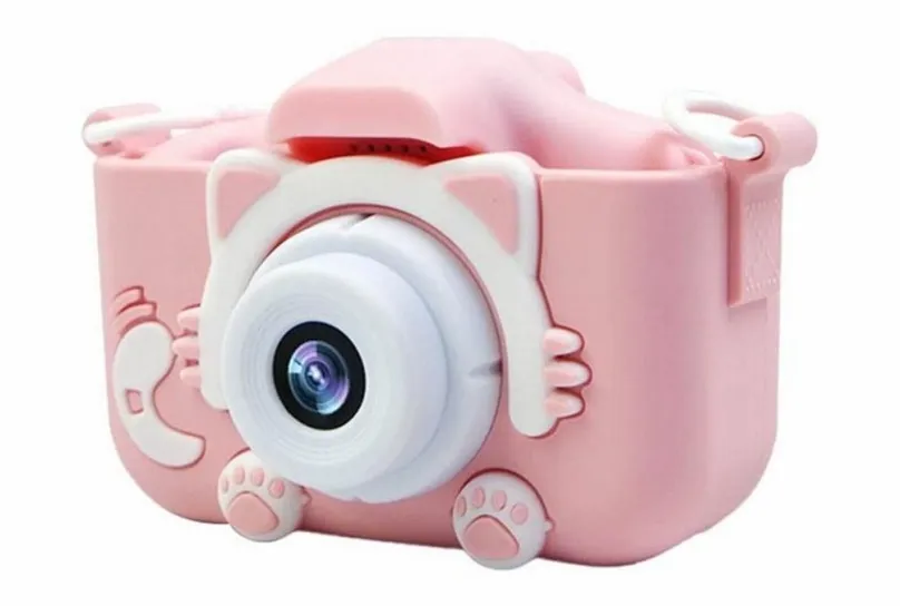 Detský fotoaparát Verk Group 18257 mačka, ružová