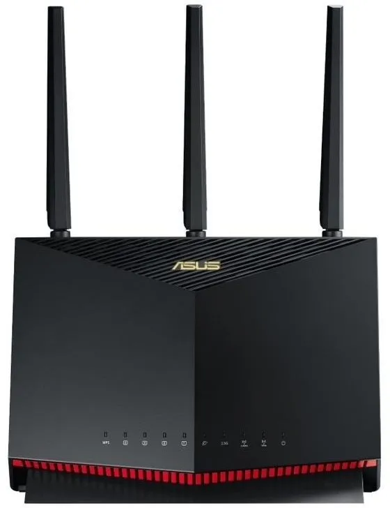 WiFi router ASUS RT-AX86U Pro, s WiFi 6, 802.11s/b/g/ac/ax až 5700 Mb/s, dual-band (2.4 G