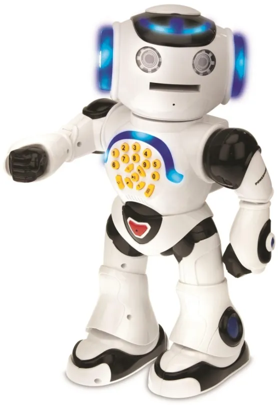 Robot Lexibook Hovoriaci robot Powerman Interactive so svetelnými efektmi, diaľkové ovládanie