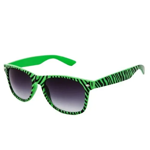 Slnečné okuliare OEM Slnečné okuliare Nerd zebra zelené