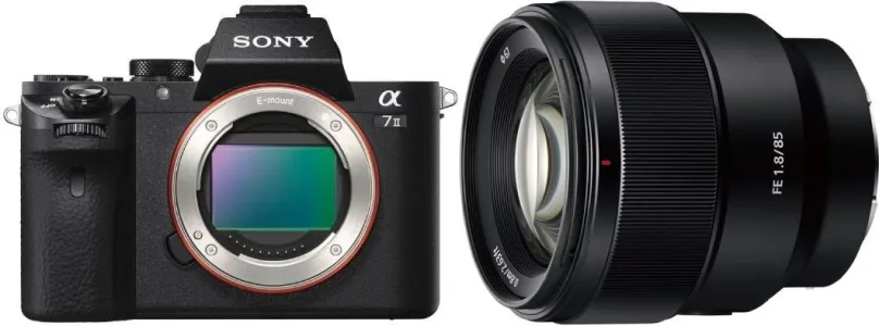 Digitálny fotoaparát Sony Alpha A7 II + FE 85mm f/1.8