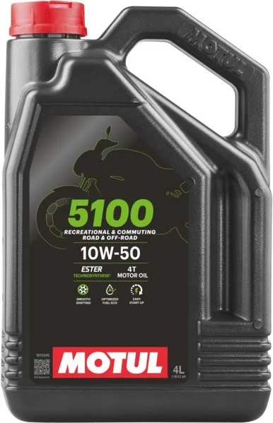 Motorový olej MOTUL 5100 10W50 4T 4L