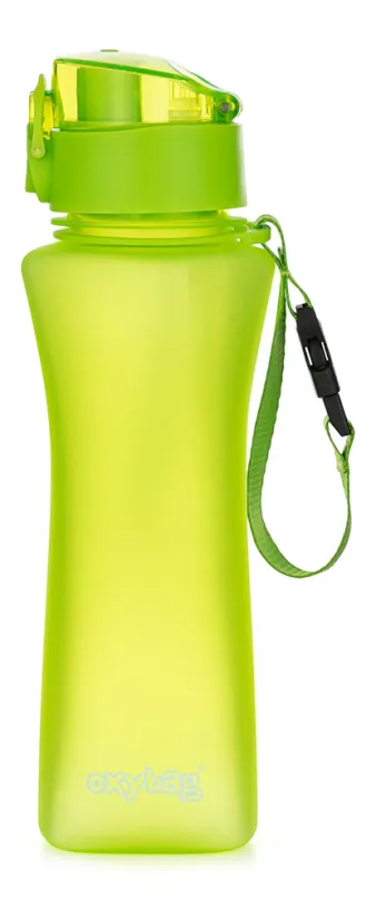 OXYBAG Fľaša na pitie Tritan zelená - matná 550 ml