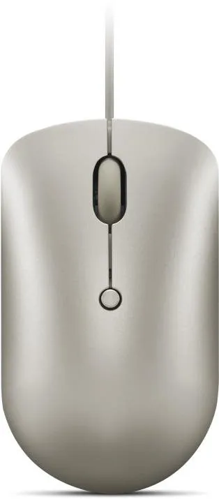 Myš Lenovo 540 USB-C Wired Compact Mouse (Sand), drôtová, optická, symetrická, pripojenie