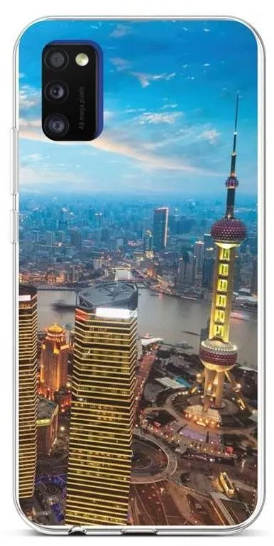 Kryt na mobil TopQ Samsung A41 silikón City 52660