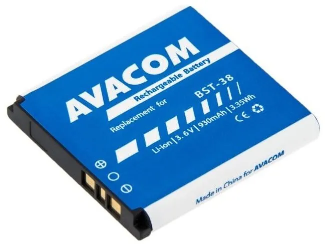 Batéria pre mobilný telefón Avacom pre Sony Ericsson S510i, K770 Li-Ion 3,6 V 930mAh (náhrada BST-38)