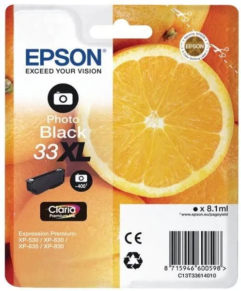 Cartridge Epson T3361 foto čierna