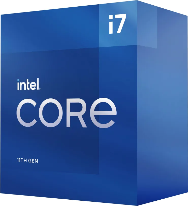 Procesor Intel Core i7-11700, 8 jadrový, 16 vlákien, 2,5 GHz (TDP 65W), Boost 4,9 GHz, 16M